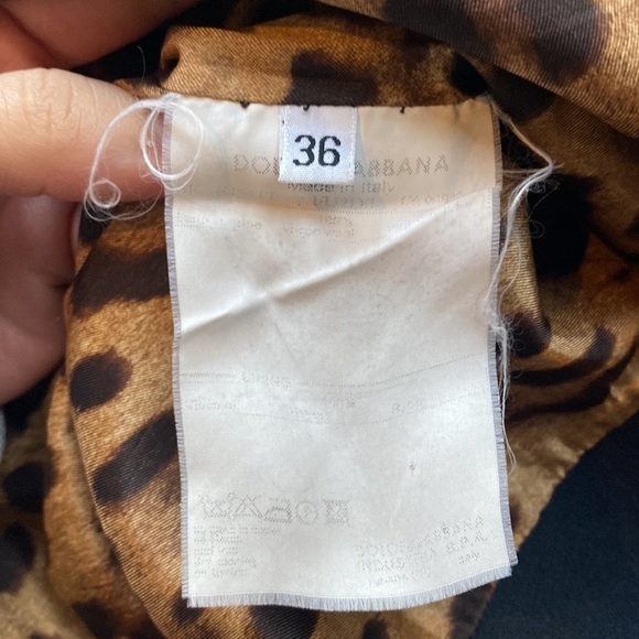 Dolce & Gabanna Vintage Navy Skirt - Picture 5 of 12